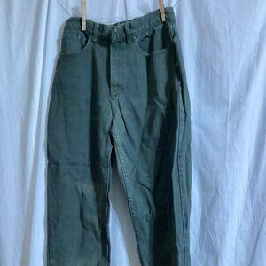 LL Bean Green jeans